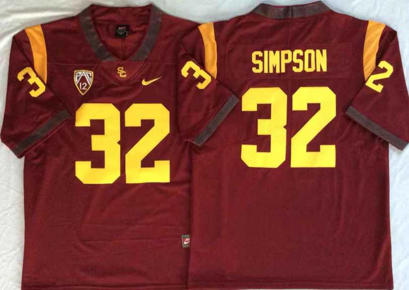 USC Trojans 32 O.J.Simpson Red College Football Jersey,We sell and wholesale USC Trojans 32 O.J.Simpson Red College Football Jersey on line form chian!